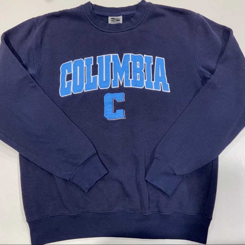 Columbia University Stadium Arch & Logo Crew Neck